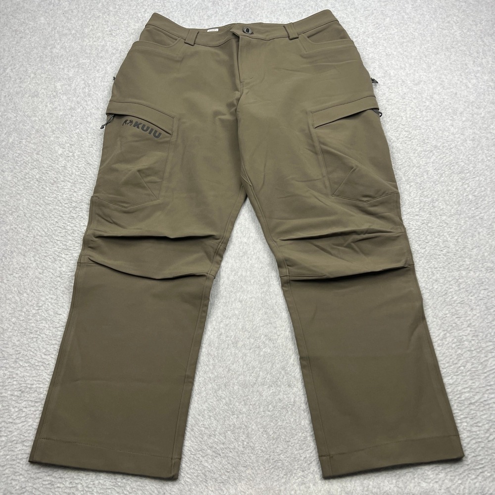 KUIU Attack Pants Womens 14 Brown Primeflex DWR Tactical Hiking Cargo Hunting